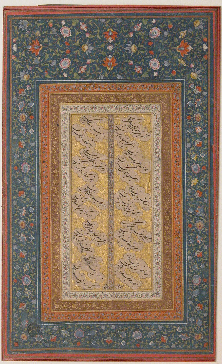 برگی از کلیات سعدی